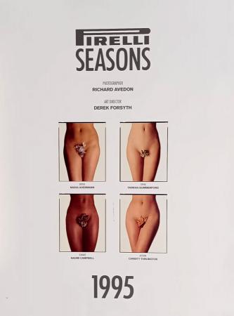 Quadro di Calendario Pirelli Richard Avedon - stampa carta 